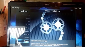 Linux mint and Kodi quick settings