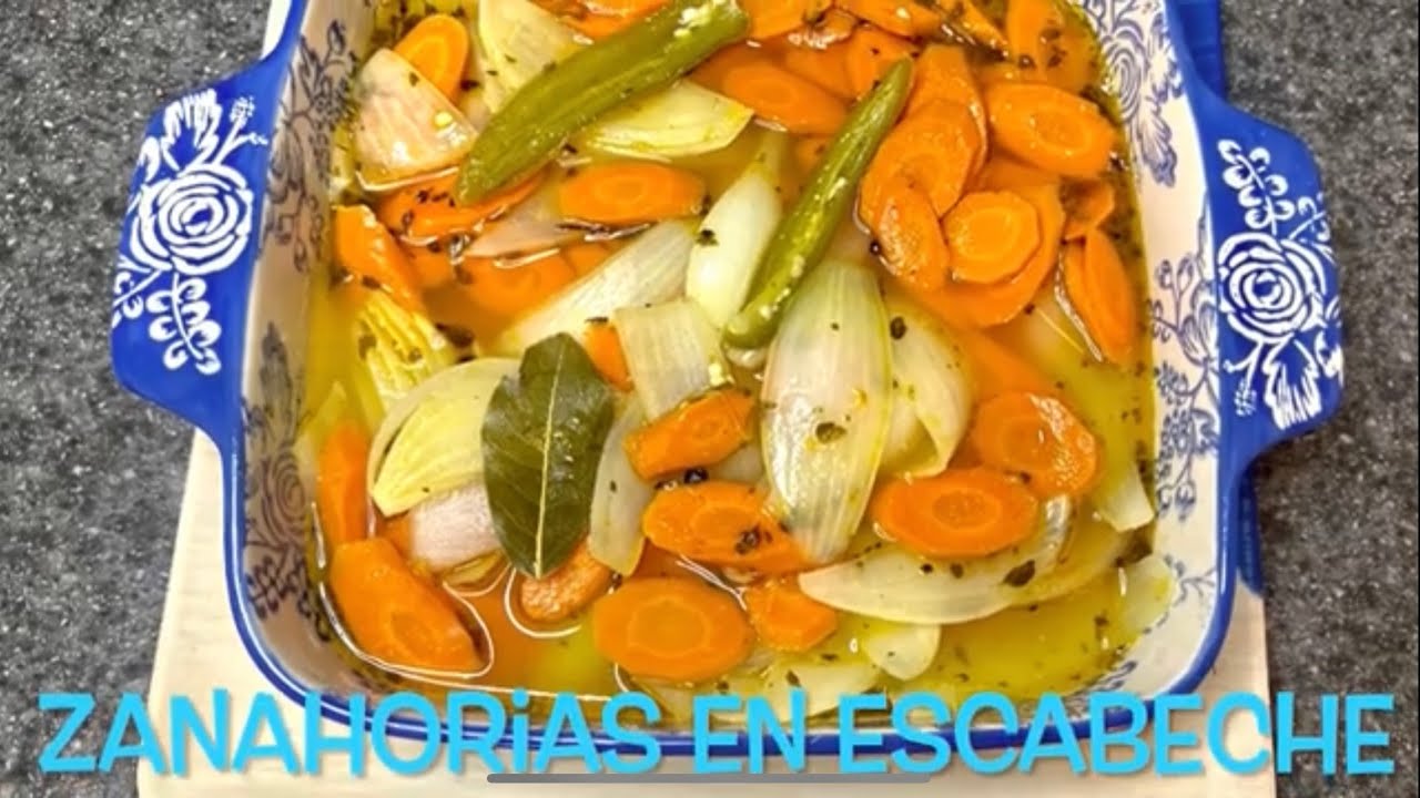 Zanahorias en Escabeche 🥕