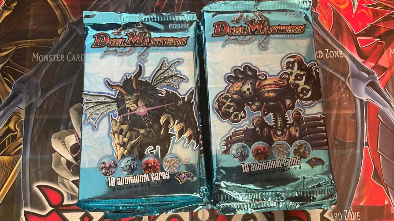 Duel Masters DM-01 Base Set 20 pack opening!! Amazing pulls!!