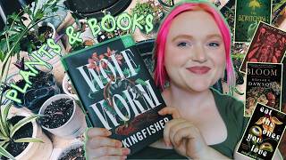 Plants & Books with Plants on the covers 🪴 Reading Vlog