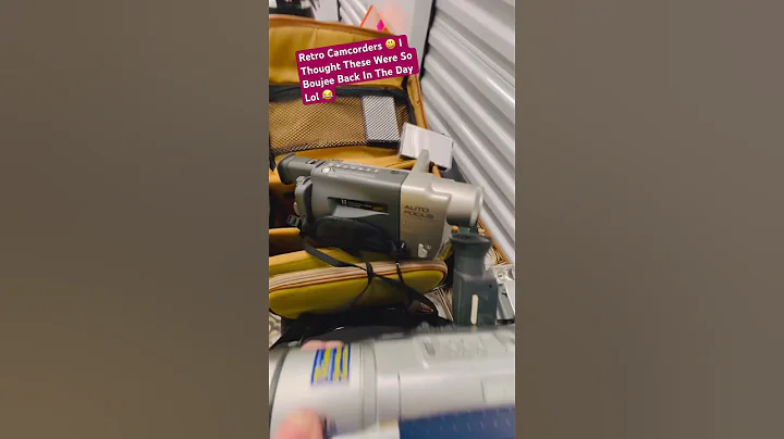 Retro Camcorders #thrifting #short #shorts #retro #reseller #vintage #deals #finds #ebay #antique