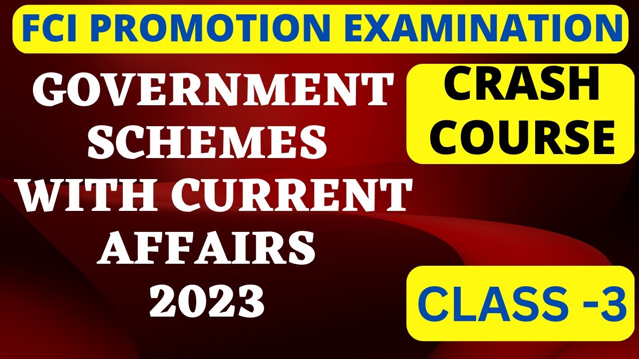 FCI Promotion Examination Class 3 Government Schemes With Current fci-promotion-examination-class-3-government-schemes-with-current