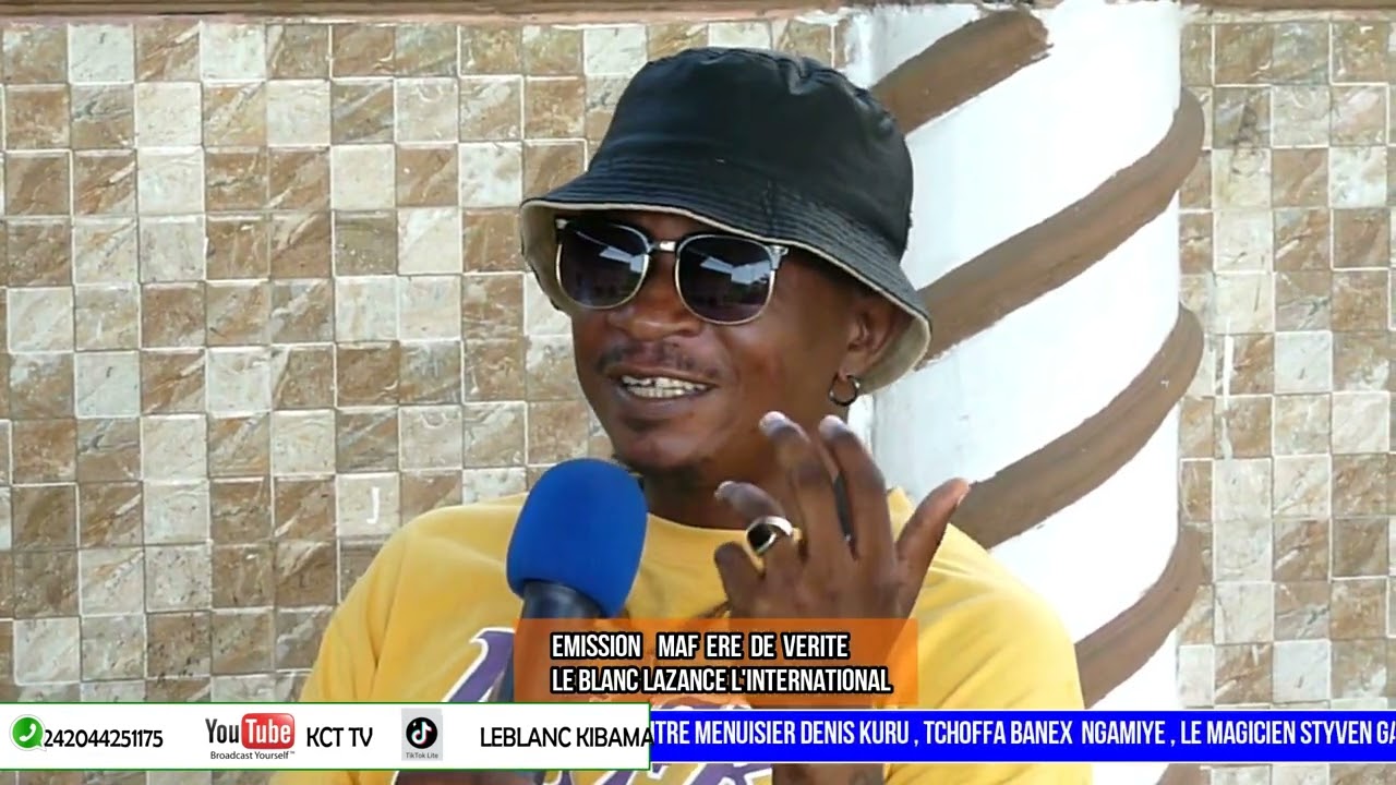 LEBLANC LAZANCE L'INTERNATIONAL REÇOIT L'ARTISTE MUSICIEN AFRICAIN NKUTAKITE DE K_MUSICA