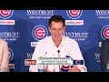 "There is momentum happening here, and it feels close'" | Craig Counsell on the Future of the Cubs