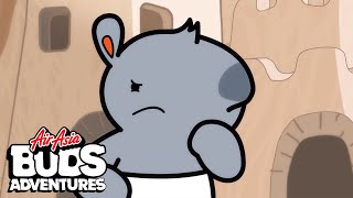 Creative Sand Designs with AirAsia Buds 🏖️ + More | AirAsia Buds Adventures |Food & Family Cartoons