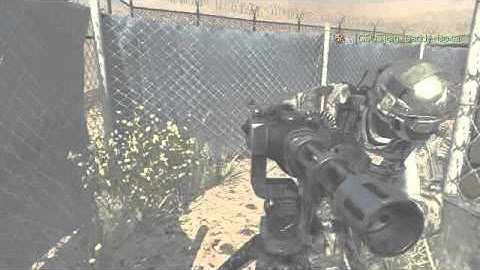 MW3 - Knife vs Sentry fail
