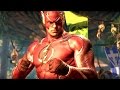 INJUSTICE 2: All FLASH Intros (Dialogue &amp; Character Banter) 1080p HD