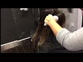 Quick video of simple blow dry, no flat iron needed