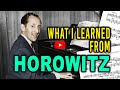 What I Learned From Horowitz