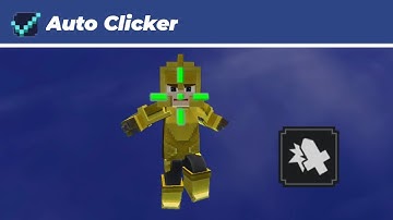 Using New Auto Clicker in Bedwars (Blockman Go)
