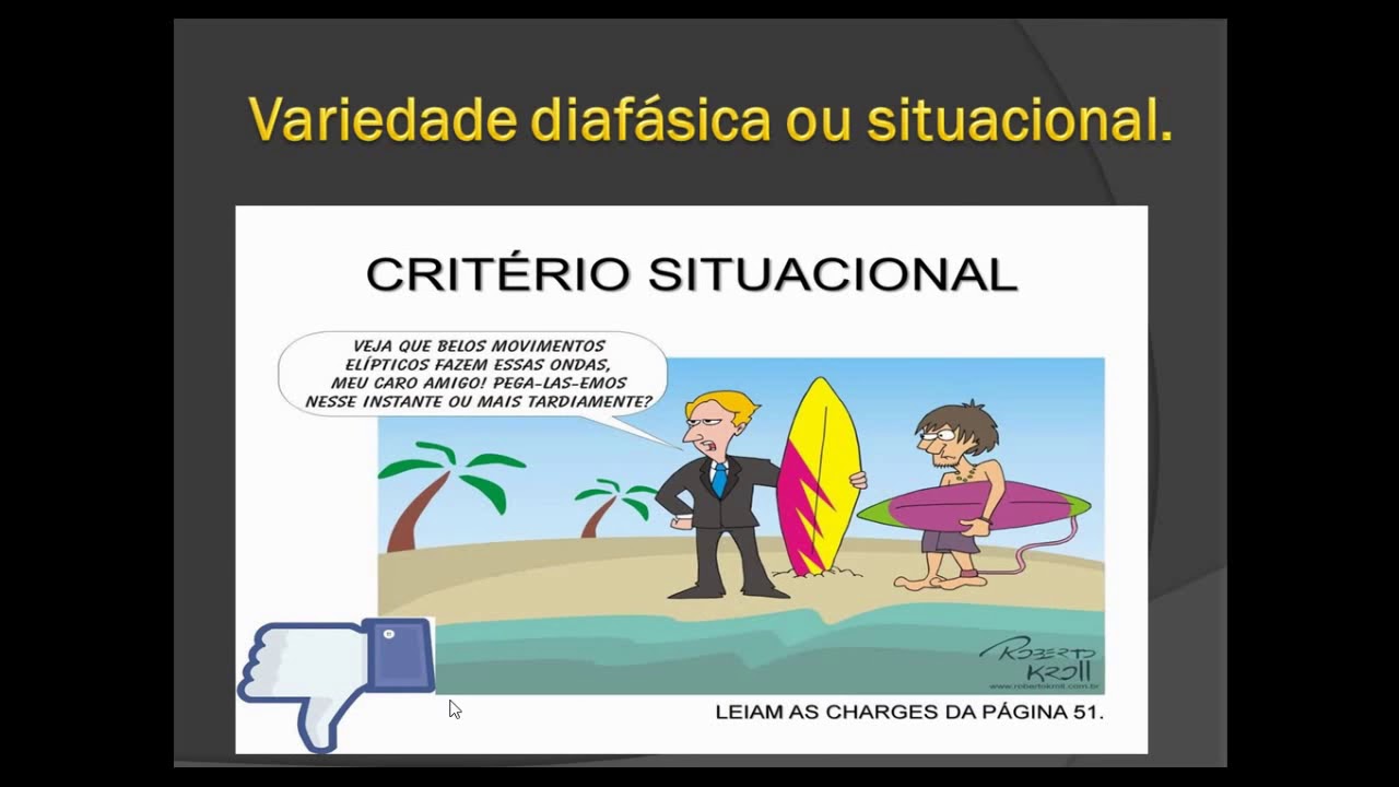 A Autora Compara Duas Variantes Linguísticas Quais São Elas