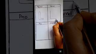 how to draw 3D letter L"#art​ #drawing​ #craft​ #satisfying​ #howtodraw​ #shorts​