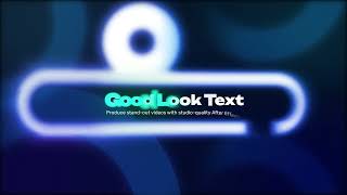 Modern Text Animation - Titles | After Effect Template