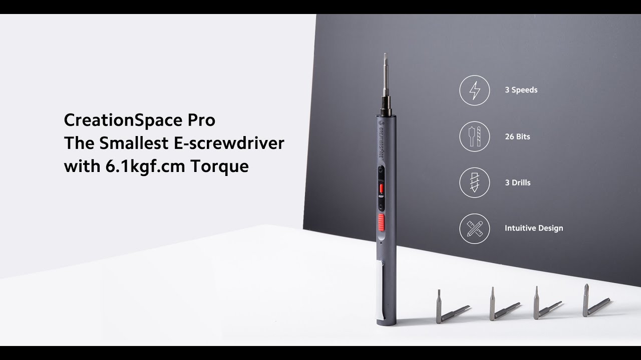 CreationSpace Pro The Most Powerful Pocket E screwdriver Crowdfunding creationspace-pro-the-most-powerful-pocket-e-screwdriver-crowdfunding