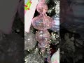 Raz 4" Set of 3 Blue Iridescent Glass Christmas Ornament 4622943