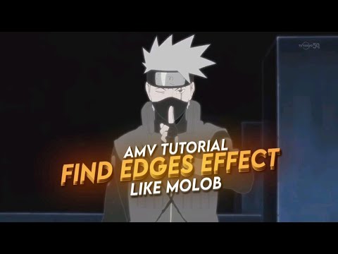 Find Edges Like Molob | Amv Tutorial | Alight Motion 📱*Free Preset*