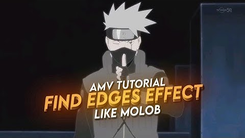Find Edges Like Molob | Amv Tutorial | Alight Motion 📱*Free Preset*