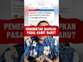 Pemerintah siapkan UU Disinformasi #dialectique #dialektika #prabowo #gibran #jokowi #mulyono