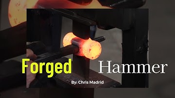 Forged Hammers from Madrid Forge! Start to Finish!