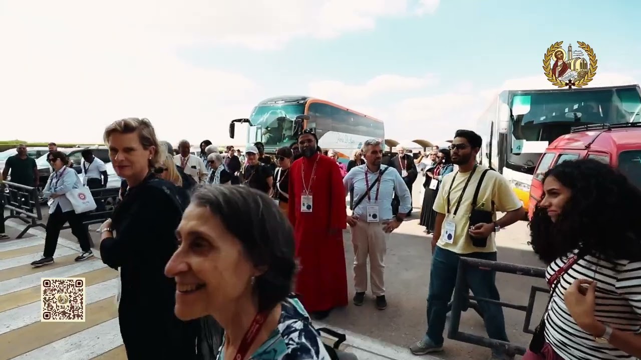 جولة أعضاء المؤتمر السادس لمجلس الكنائس العالمي بأديرة وادي النطرون وبيت أنافورا