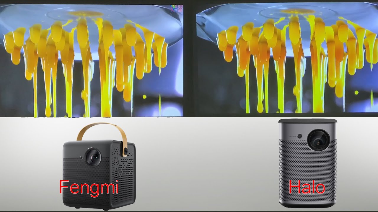 XGIMI Halo vs Xiaomi fengmi Smart 1080P Projector DLP YouTube