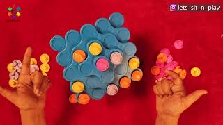 TOPPLE | Unboxing | How to Play | Games in Hindi | Family games | Lets Sit and Play | screenshot 4
