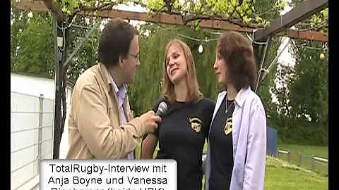 TotalRugby Interview mit Anja Boyne und Vanessa Ri...