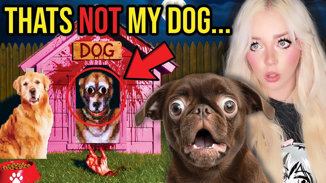 PUPPY PLAYS SCARY DOG HORROR GAME...(THATS NOT A DOG??)