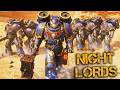 NIGHT LORDS RAPTORS TEAR INTO THE SWARM ► 10 Chaos Marines vs Tyranids | Space Marine 2 (Mods)