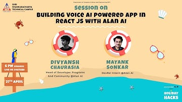 Building Voice AI powered App in React JS with Alan AI