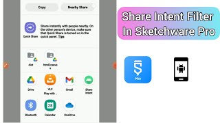 Share Intent Filter Sketchware Pro