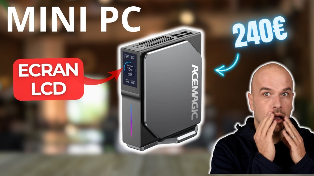 Ce MINI PC avec ECRAN m'a SURPRIS (Pas dans le bon sens) : ACEMAGIC S1 