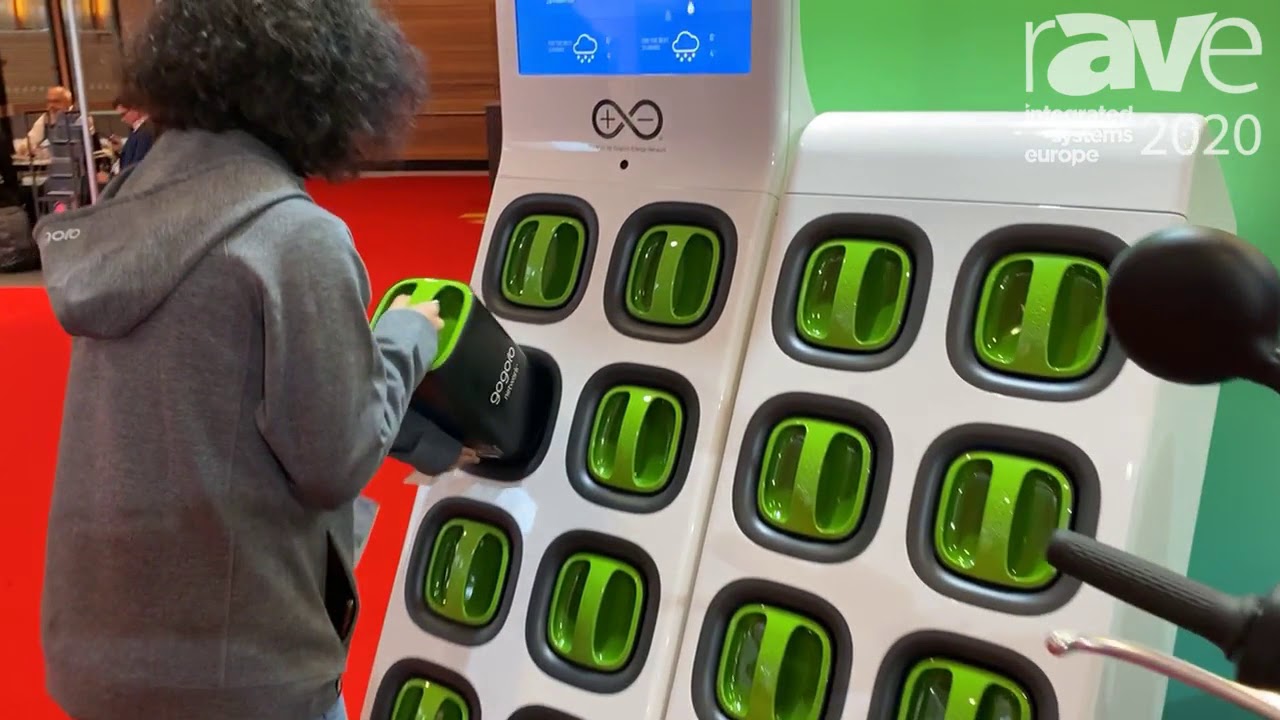 ISE 2020: Gogoro Explains Battery Swapping Station and Network for