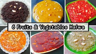 6 Fruits & Vegetables Halwa | Beetroot Halwa | Pala Pazha Halwa | Watermelon Halwa | Mamma's Kitchen