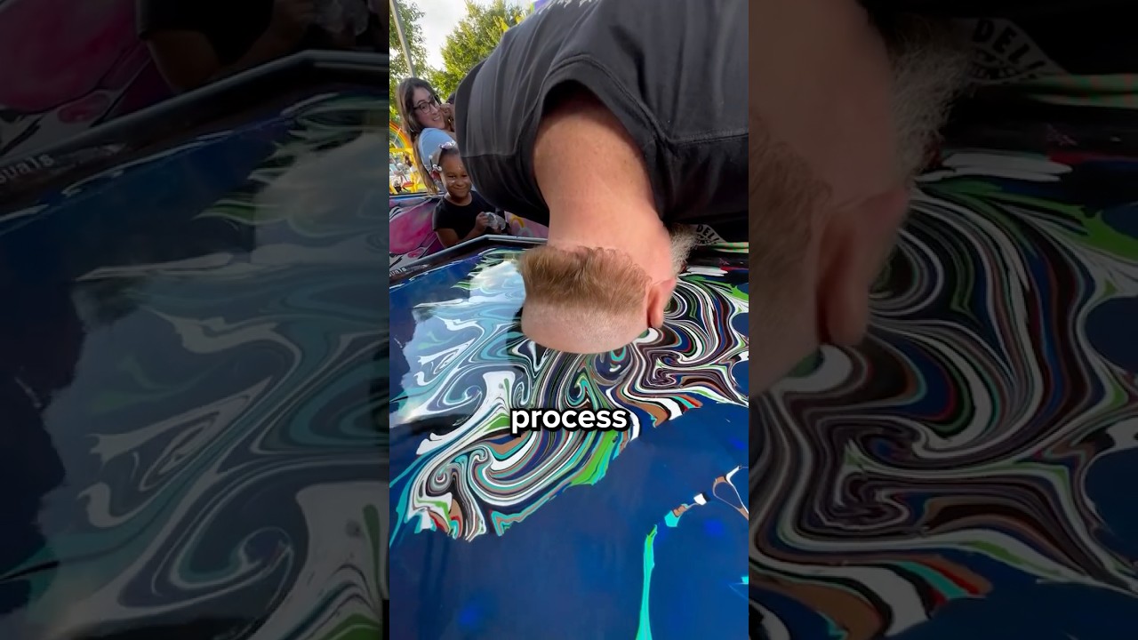 The Weird Process of Body Marbling