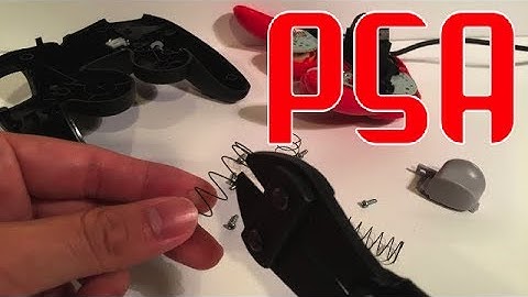 Tutorial: Cutting Your Gamecube Controller Trigger Springs (Help Save Your Hands)