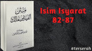 Alfiyyah Ibnu Malik bait 82-87 // Isim Isyarat //