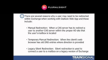 Pluralsight Webinar: Best New Features in Exchange 2010 SP2