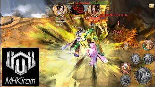 Age of Wushu Dynasty - A Fierce Battle of Tai Chi Sword ft Fury Staff users (Hua Peak) - Whiteflash