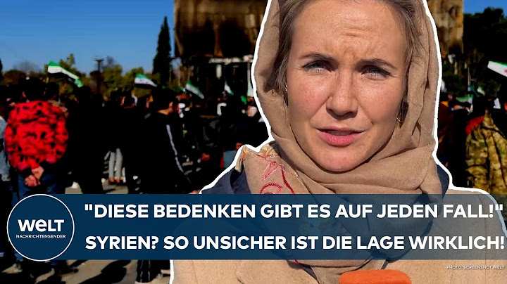 SYRIEN: "Diese Bedenken gibt es auf jeden Fall!" Nach Assad-Sturz! So unsicher ist die Lage wirklich