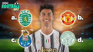 GUESS THE PLAYER'S FIRST TEAM | QUIZ FOOTBALL 2021 screenshot 1