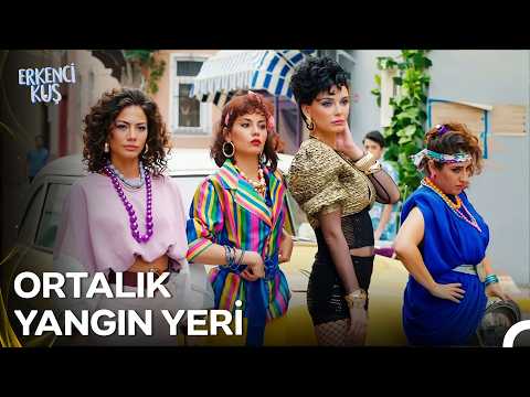 Sanem ve Kızların 80'ler Tarzı🔥- Erkenci Kuş