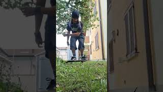 My first Bs Kickflip 180!!! (With my old skateboard) #skateboarding #music