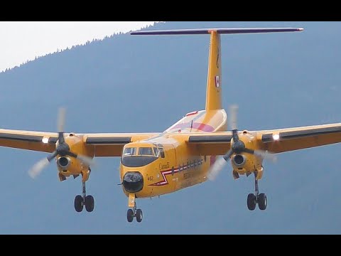 RCAF CC-115 Buffalo) Approach and Landing - YouTube