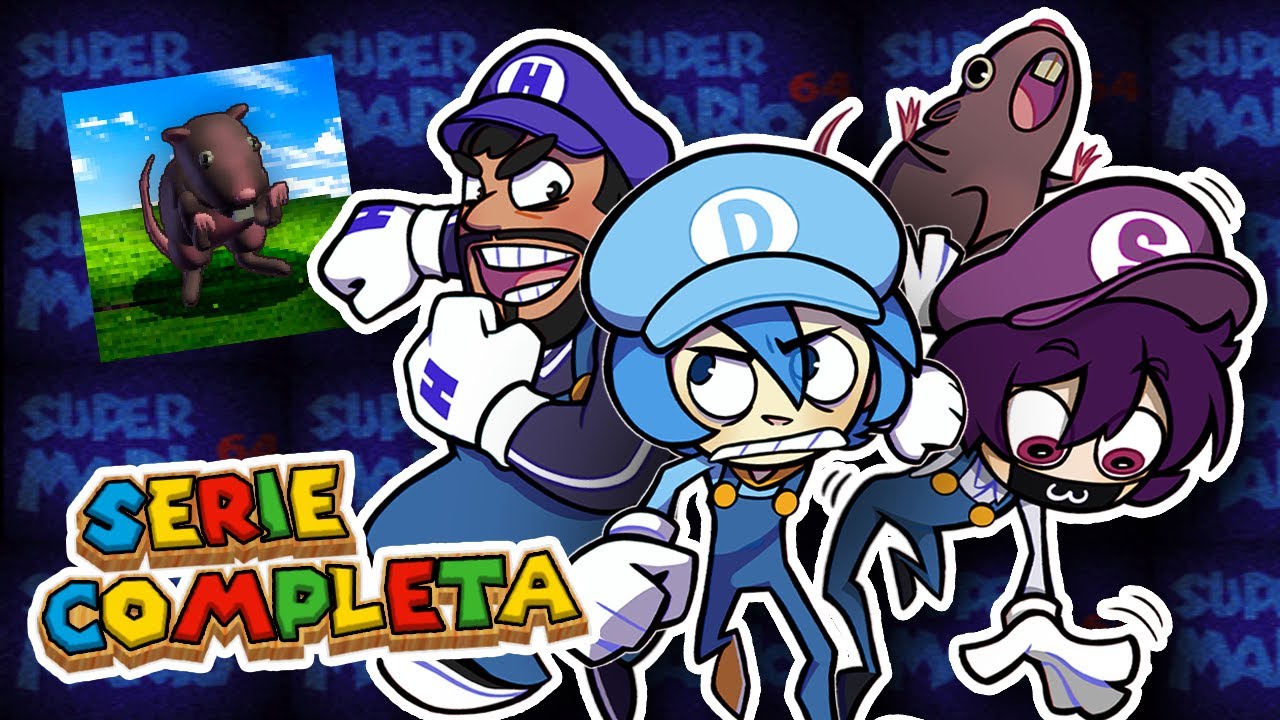 Mario 64: La Serie Completa! ft. @huerfanoproducciones y @ShiroBeil