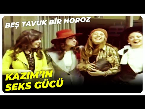 Beş Tavuk Bir Horoz - Kazım'ın Doktor Muayenesinden İlginç Sonuçlar | Nebahat Çehre Eski Türk Filmi