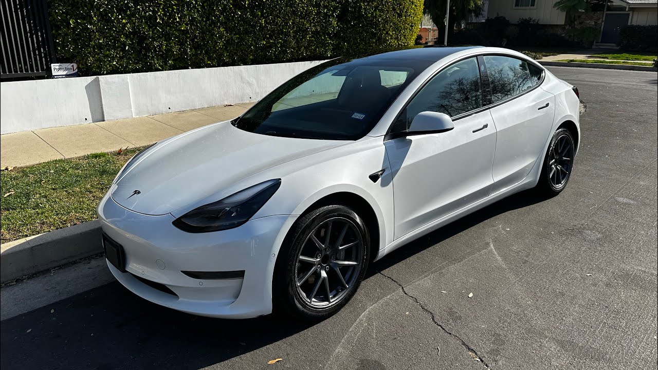 2021 Tesla Model 3 Standard Range Plus - YouTube