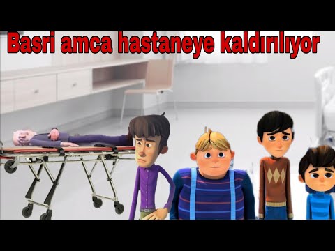 Basri amca hastaneye kaldırılıyor