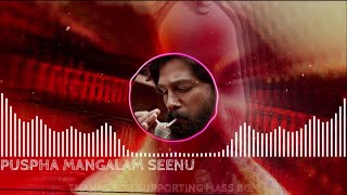 Pushpa Mangalam Seenu Spoof I Puspha I Alluarjun I MASS BGM🎧