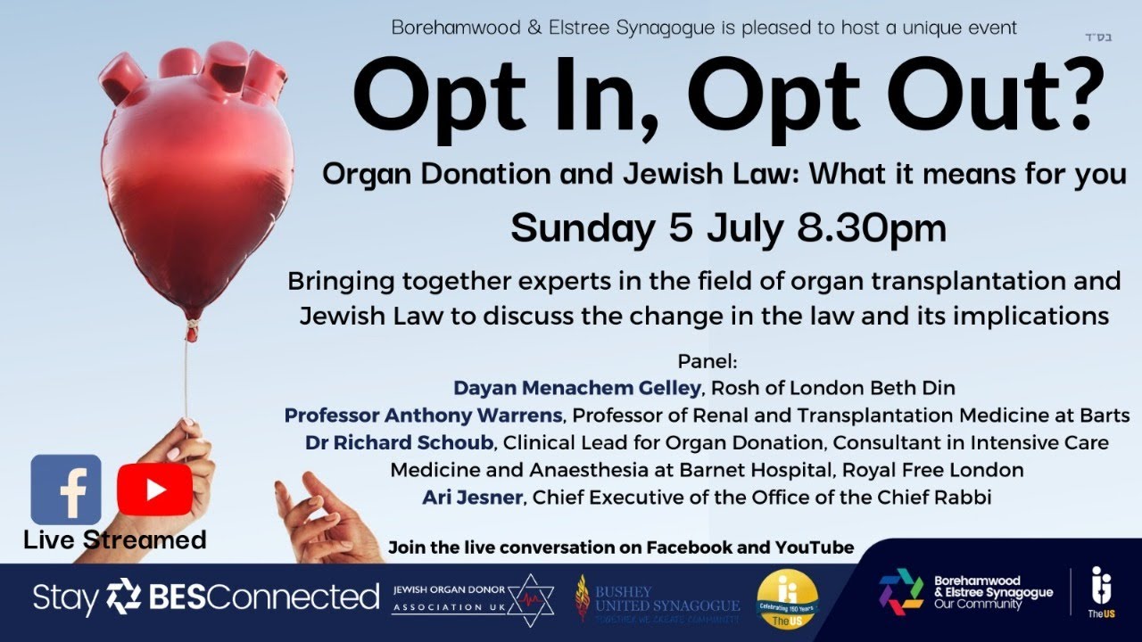 Opt In, Opt Out? Organ Donation and Jewish Law What it means for you YouTube